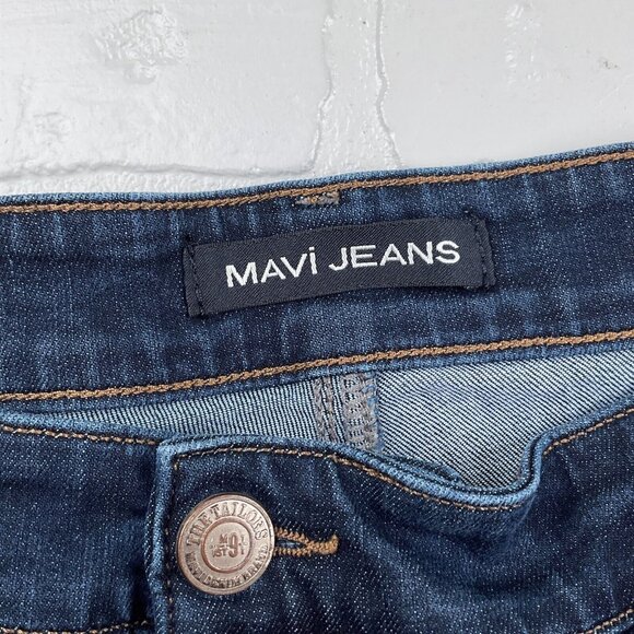 Mavi Jeans Mens 41W x 31L Blue Zach Straight Leg Denim Cotton Stretch Lyocell - Picture 5 of 14